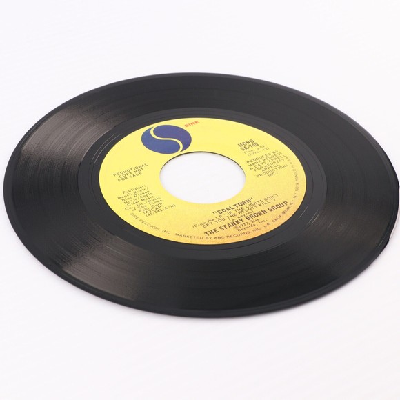 The Stanky Brown Group, Coaltown Promo Stereo/Mono 45 rpm 7" Vinyl Record SA-745 - Picture 7 of 8